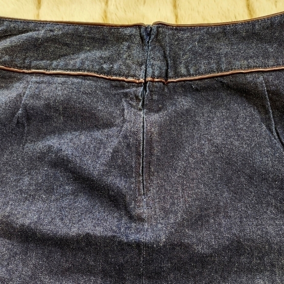 Denim skirt Mini Dark blue color Size 14 OLD NAVY NWT - Picture 6 of 12